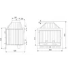 Kép 2/3 - Ferguss FG-20W / C20W beépíthető vízteres kandallóbetét