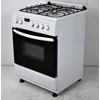 Kép 7/11 - Hunor PB gázpalackos gáz-elektromos, fehér kombi 4 égős gáztűzhely, fémtetővel,  60x60cm (FS6406MAZW LPG)