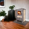 Kép 14/15 - Nova G kandalló 7,5 kW csempés, beige