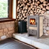 Kép 15/15 - Nova G kandalló 7,5 kW csempés, beige