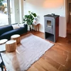 Kép 3/4 - Thalia Pella ECO kandalló, bordó