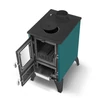 Kép 16/17 - Hunor 806 Iglo  kandalló kék 10,6 kW