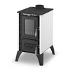 Kép 11/15 - Hunor 806 Iglo  kandalló fehér 10,6 kW