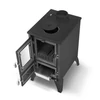 Kép 8/17 - Hunor 806 Iglo  kandalló szürke 10,6 kW