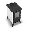 Kép 6/15 - Hunor 806 Iglo  kandalló fehér 10,6 kW