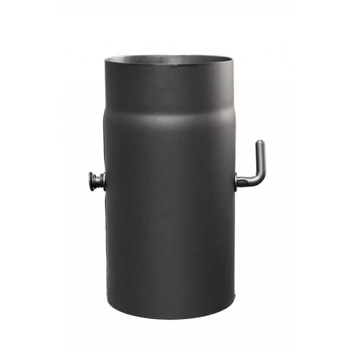 Füstcső 200mm x 250mm huzatszabályzóval (2mm)