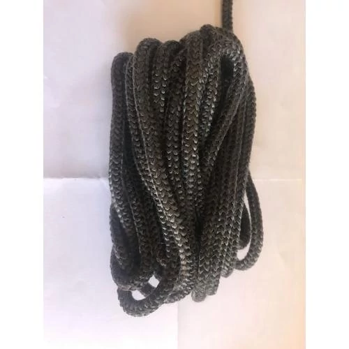 Tömítőzsinór Đ6 fekete kemény 4m / 6mm